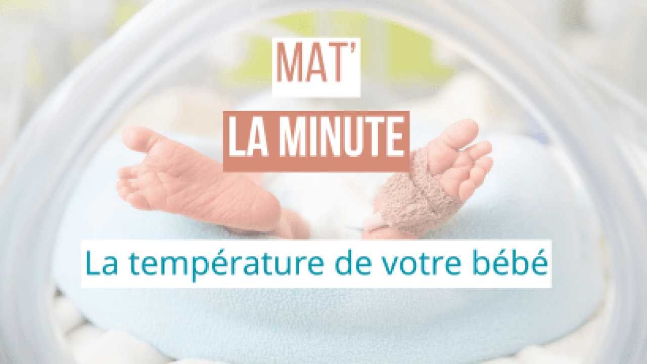 La température de votre bébé